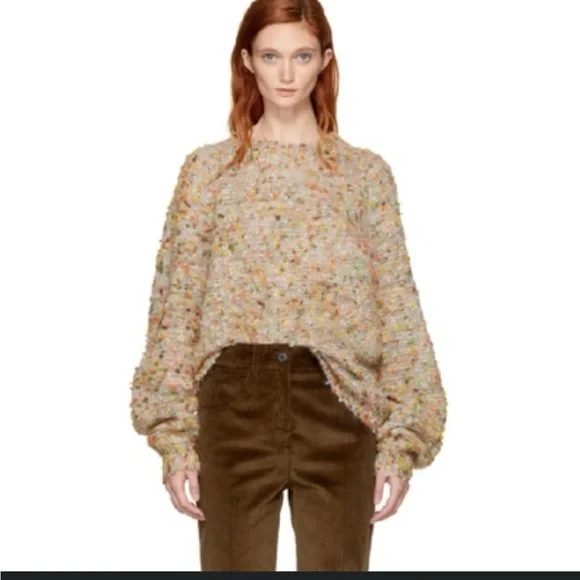 Chloe Multicolor Textured Sweater - Picture 2 of 6